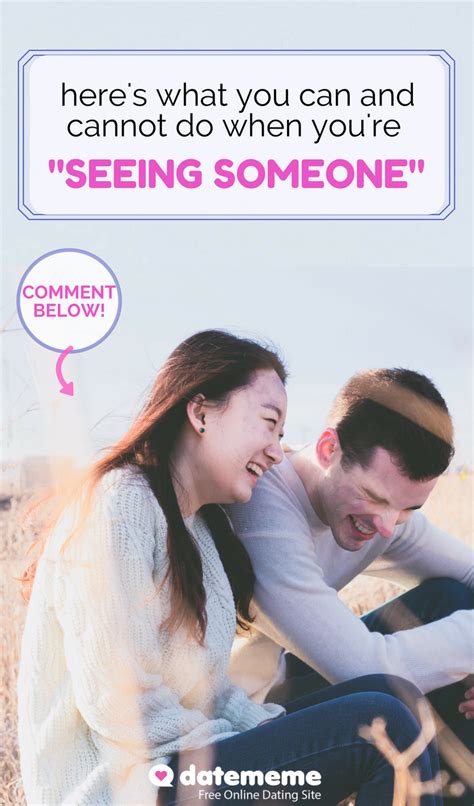 seeing each other mean dating